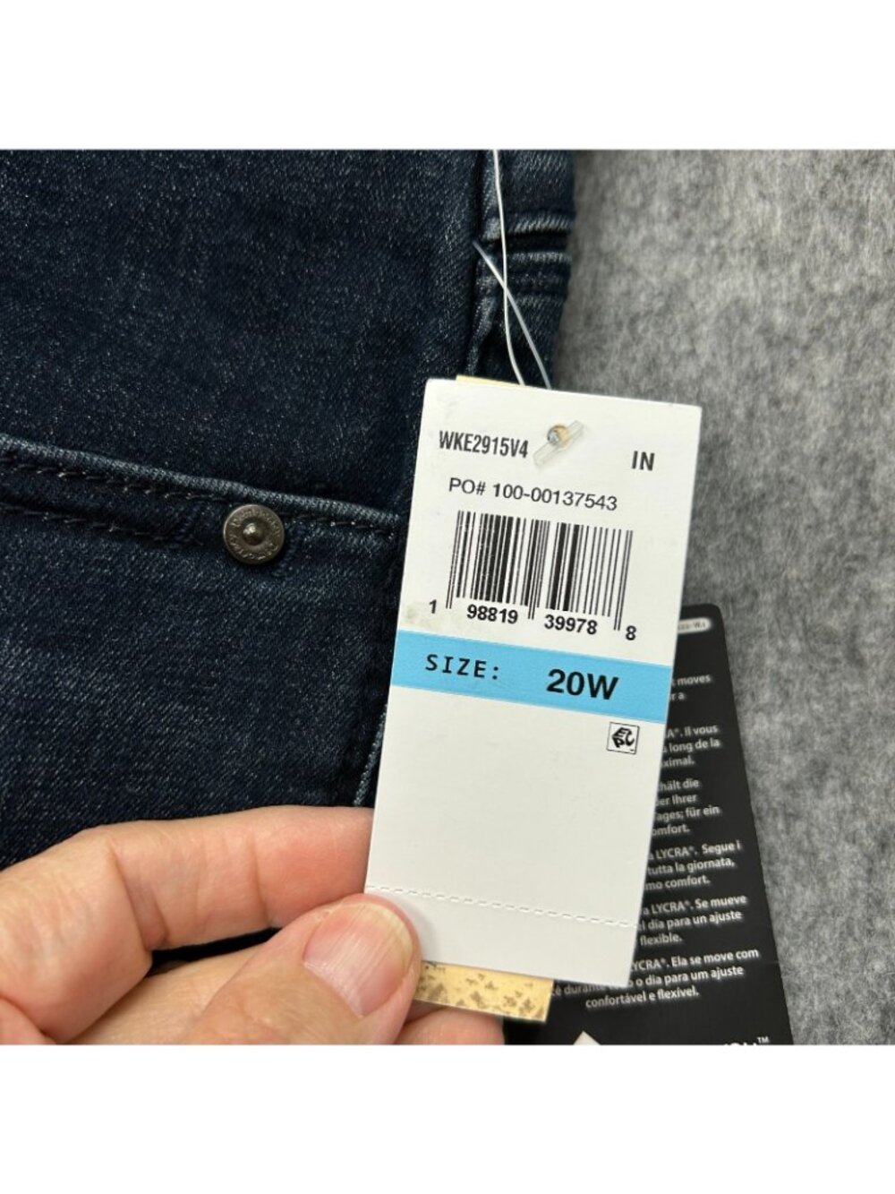 Democracy Ab Solution High Rise Itty Bitty Boot Cut Jeans Women's Size 20W NWT - Picture 6 of 14